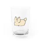 ワンニャンショップのwan or nyan Water Glass :front