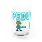 AREA247 <エリア247>  / DUPUDUDE / ATTACK OF THE 50 FEET GEEKSのDUPE DUDE "3, that’s a magic number" Water Glass :front