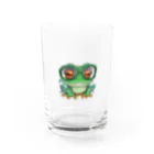 rashidoの知的な眼鏡カエル グラス前面