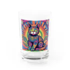 horoscope の招き猫 Water Glass :front