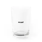 em-pod official Storeのem-pod オフィシャルグッズ Water Glass :front