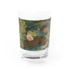 JjyunKaigaKoubouの2020年5月岡田美術館前 雨後の蓮の花 Water Glass :front