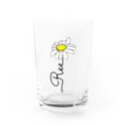 チームりぃの部室のRee Flower Water Glass :front