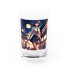 ワンダーワールド・ワンストップの幻想的な美脚女性 Water Glass :front