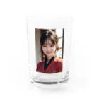 rubeusuの優しく微笑む町娘 Water Glass :front