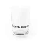 Superb_Hop_BandのSHB クリアロゴグラス Water Glass :front