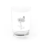 れの彼岸花.🦋 Water Glass :front