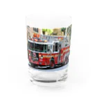 ビッグスマイルライフのかっこいいはしご車 Water Glass :front