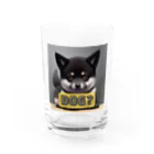 ケマオの店「ZF」の🐕 ケマオの「DOG?」黒柴犬グッズ 🐾 グラス前面