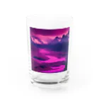 YoMiTの有名な観光スポットをイメージした画像：パタゴニア（アルゼンチン、チリ） Water Glass :front