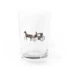 mumusの馬車　stone Water Glass :front