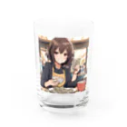 NIJIIRO_CHIHARUの隠れ家ケーキ屋さんの母35歳 Water Glass :front