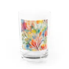 Kagarinのフラワー Water Glass :front