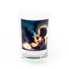 Baby smokerのBabyくん Water Glass :front