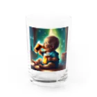 Baby smokerのBaby beer Water Glass :front