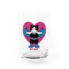 Metime Designs ☆ みぃたいむデザインのBAT MIKE Water Glass :front