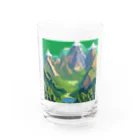 taka_maniaの山岳地帯 Water Glass :front