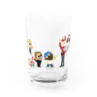 Dot-Takの宅配ピザ Water Glass :front