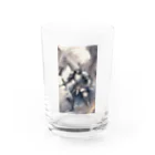 osaruna7741の我と共に Water Glass :front