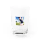 G2∞のゴルフ女子「えりりん」グッズ Water Glass :front