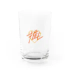 sai-nai_ひみつきちの推し♡オレンジ Water Glass :front