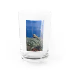 Makoto_Kawano Designの笑うトカゲ Water Glass :front