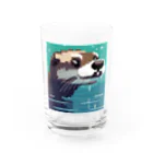 だいすけのカワウソ Water Glass :front