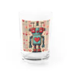 xaipxの恋するロボット Water Glass :front