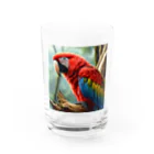 SAKIのコンゴウインコ Water Glass :front