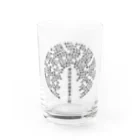 ブッディズムの般若心経 Water Glass :front