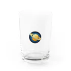 GalaxyGiftのかわいい土星のイラスト Water Glass :front