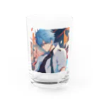 pirinの雄大 Water Glass :front