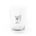 にそくほこーぎーのにそくほこーぎー Water Glass :front