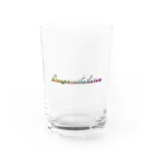 Risa-shopのhinnyuusikakatan(レインボー) Water Glass :front