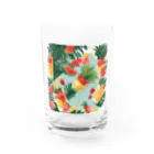 8takayaの南国のフルーツ Water Glass :front