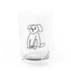 wanco_tabiのわんこたび Water Glass :front