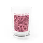 kazu_gのサクラ色の花園 Water Glass :front