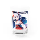 那須モバイル店のけもっ娘 Water Glass :front