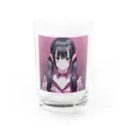 hamusutaroのツインテール女の子 Water Glass :front