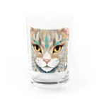 オヤジの挑戦 ʓ Խʓ Խの猫の魅力 グラス前面