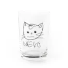 放課後等デイサービス ライフステップ創のNEKO(ねこ) Water Glass :front