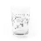 小学生イラストレーターによるグッズやさん「コチャメデ」の海外都市伝説系イラスト Water Glass :front