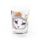 ポジパレード 🎉のムーンシャインタイガリーナ Water Glass :front