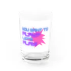 P4R4D0XパラドックスのYOU WANT TO PLAY? Water Glass :front