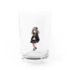 infinexus_dsgnのちびキャラ少女（Silver hair） Water Glass :front