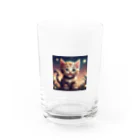 オタカラ館の笑顔の子猫グッズ Water Glass :front