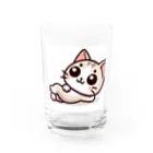 active-msk2のゆるキャット Water Glass :front