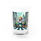 active-msk2のアーバンジャングルのリーダー Water Glass :front