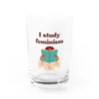 GG Voice & ActionのI study feminism Water Glass :front