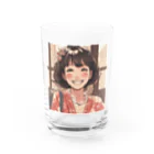 底辺の底辺好きな事を気ままに…。の笑顔の彼女 Water Glass :front